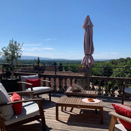 Bed and Breakfast Un soir sous les étoiles Châteauneuf-de-Gadagne Esterno foto