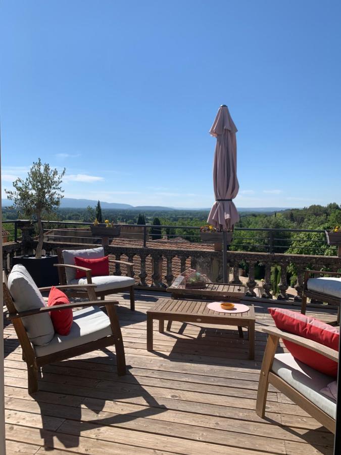 Bed and Breakfast Un soir sous les étoiles Châteauneuf-de-Gadagne Esterno foto