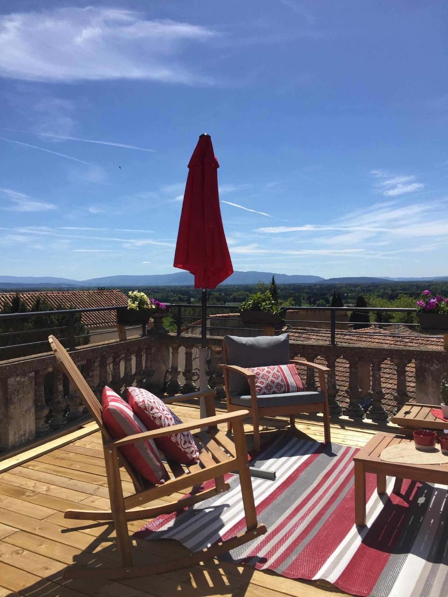 Bed and Breakfast Un soir sous les étoiles Châteauneuf-de-Gadagne Esterno foto